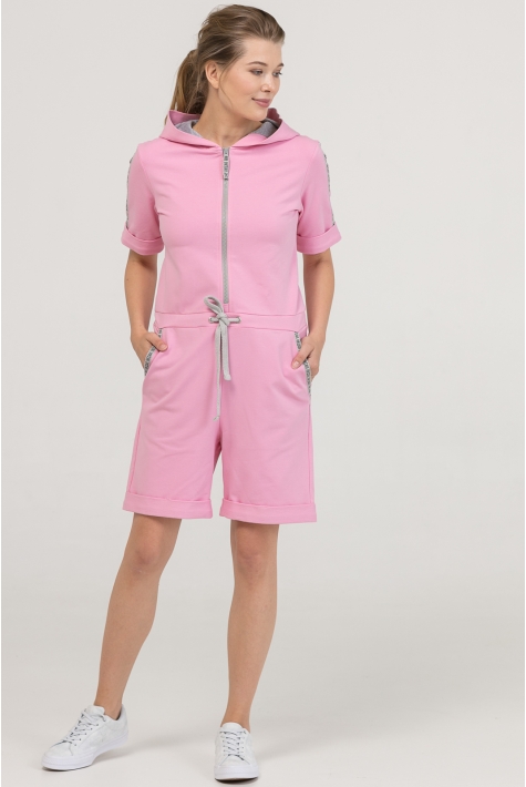 Комбинезон SpaceSuit розовый женский из текстиля 6600123