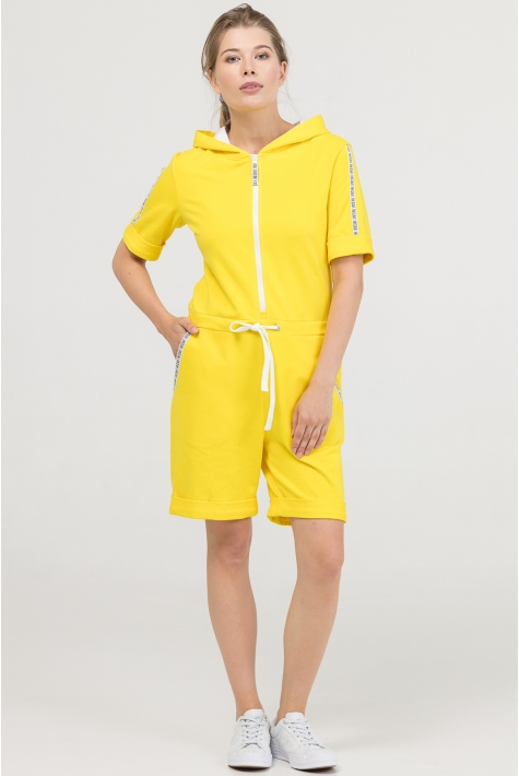 Комбинезон Summer желтый женский из текстиля 6600125
