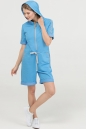 Комбинезон Summer голубой женский из текстиля 6600126