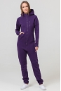 Комбинезон фиолетовый женский из текстиля 6600388