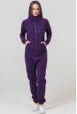 Комбинезон фиолетовый женский из текстиля 6600388-2