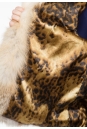 Шуба из лисы с капюшоном 2400016-2