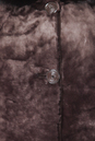 Шуба из мутона с капюшоном, отделка норка 1300073-3