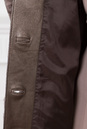 Шуба из мутона с капюшоном, отделка песец и каракуль 1300161-4