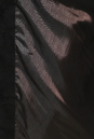 Шуба из мутона с капюшоном, отделка норка 1300693-6 вид сзади