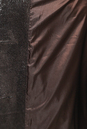Шуба из мутона с воротником, отделка песец и каракуль 1300702-6 вид сзади