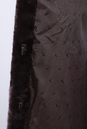 Шуба из мутона с капюшоном, отделка норка 1300929-2
