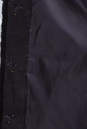 Шуба из мутона с капюшоном, отделка норка 1301014-4