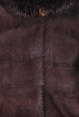 Куртка из норки с капюшоном, отделка лиса 1500222-5
