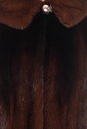 Шуба из норки с капюшоном 1500357-8 вид сзади