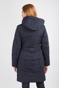 Женское пальто из текстиля с капюшоном 1000117-3