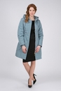 Женское пальто из текстиля с капюшоном 1000119-2