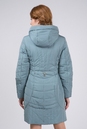 Женское пальто из текстиля с капюшоном 1000119-4