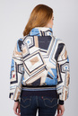 Куртка женская из текстиля с воротником 1000162-5