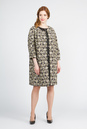 Облегченное женское пальто из текстиля без воротника 1000182-2