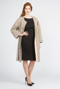 Облегченное женское пальто из текстиля без воротника 1000184-2