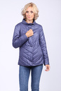 Женская куртка из текстиля с воротником 1000223
