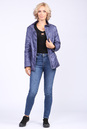 Женская куртка из текстиля с воротником 1000223-3