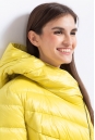 Куртка женская из текстиля с капюшоном 1000283-6