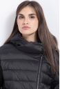 Куртка женская из текстиля с капюшоном 1000292-6