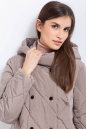 Куртка женская из текстиля с капюшоном 1000297-3