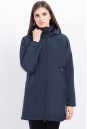 Куртка женская из текстиля с капюшоном 1000298