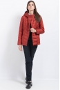 Куртка женская из текстиля с капюшоном 1000313-4