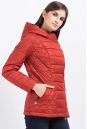 Куртка женская из текстиля с капюшоном 1000313-6