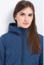 Куртка женская из текстиля с капюшоном 1000316-2