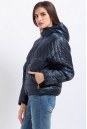 Куртка женская из текстиля с капюшоном 1000319-5
