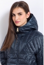 Куртка женская из текстиля с капюшоном 1000319-7