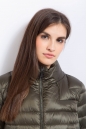Куртка женская из текстиля с воротником 1000328-3