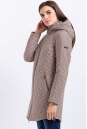 Куртка женская из текстиля с капюшоном 1000330-4