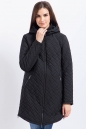 Куртка женская из текстиля с капюшоном 1000331