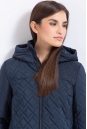 Куртка женская из текстиля с капюшоном 1000332-7