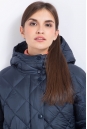 Куртка женская из текстиля с капюшоном 1000343-4