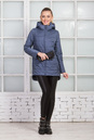 Куртка женская из текстиля с капюшоном 1000364-3
