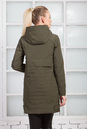 Куртка женская из текстиля с капюшоном 1000370-3