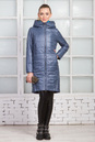 Женское пальто из текстиля с капюшоном 1000371-3