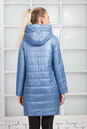 Женское пальто из текстиля с капюшоном 1000373-2