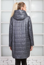 Женское пальто из текстиля с капюшоном 1000374-2