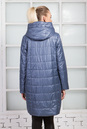 Женское пальто из текстиля с капюшоном 1000376-3