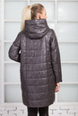 Женское пальто из текстиля с капюшоном 1000383-4