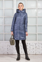Женское пальто из текстиля с капюшоном 1000385-3