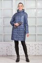 Женское пальто из текстиля с воротником 1000391-2