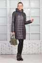 Женское пальто из текстиля с воротником 1000392-3