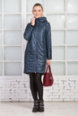 Женское пальто из текстиля с капюшоном 1000395-4