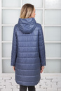 Женское пальто из текстиля с капюшоном,  отделка шерсть 1000425-2
