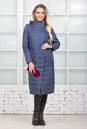 Женское пальто из текстиля с капюшоном 1000436-3