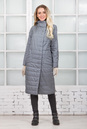 Женское пальто из текстиля с капюшоном 1000437-3